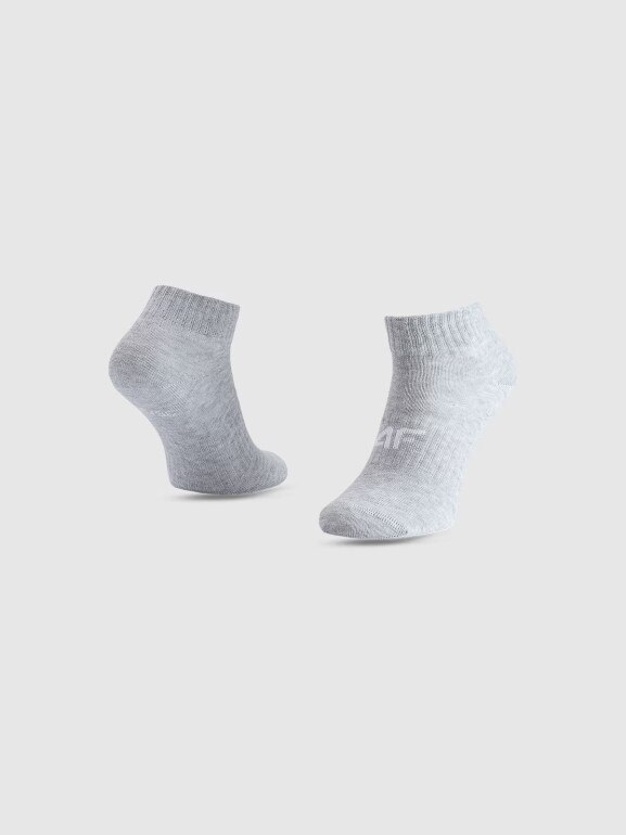 Chłopięce skarpetki za kostkę (3-pack) 4F 4FJWMM00USOCM499 - multikolor