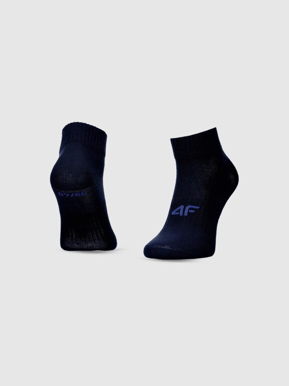 Chłopięce skarpetki za kostkę (3-pack) 4F 4FJWMM00USOCM499 - multikolor