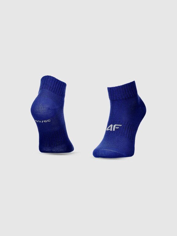 Chłopięce skarpetki za kostkę (3-pack) 4F 4FJWMM00USOCM499 - multikolor
