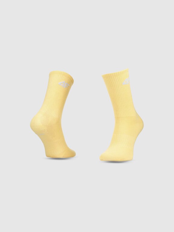 Dziewczęce skarpetki za kostkę (4-pack) 4F 4FJWSS25USOCF432 - multikolor