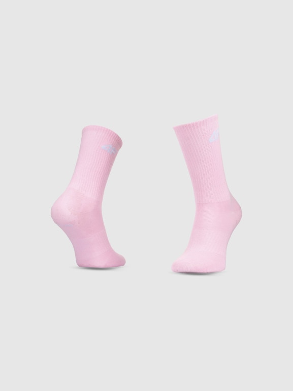Dziewczęce skarpetki za kostkę (4-pack) 4F 4FJWSS25USOCF432 - multikolor