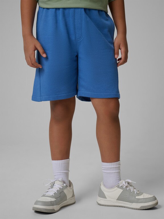 Chłopięce spodenki dresowe 4F 4FJWSS26TSHOM784 - niebieskie