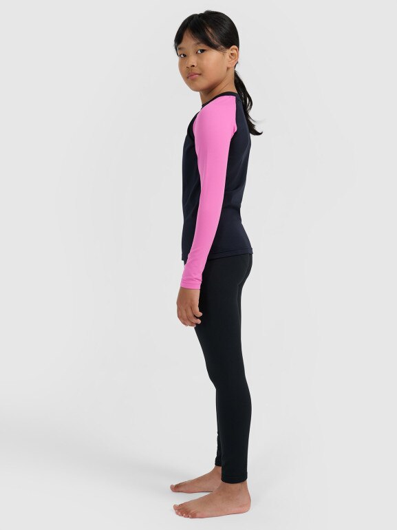 Dziecięca bielizna termiczna (dół) 4F 4FJRAW25UBRUU120 - czarna