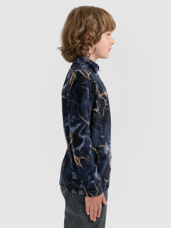 Chłopięca bielizna polarowa (góra) 4F 4FJRAW25UFLEM073 - multikolor