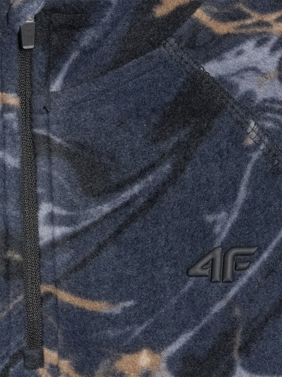 Chłopięca bielizna polarowa (góra) 4F 4FJRAW25UFLEM073 - multikolor