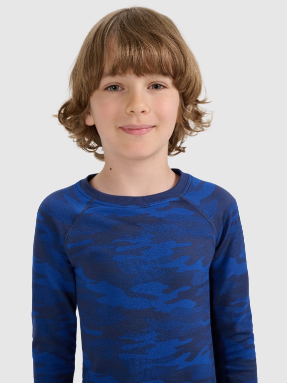 Chłopięca bielizna termoaktywna komplet 4F 4FJRAW25USEAM266 - multikolor