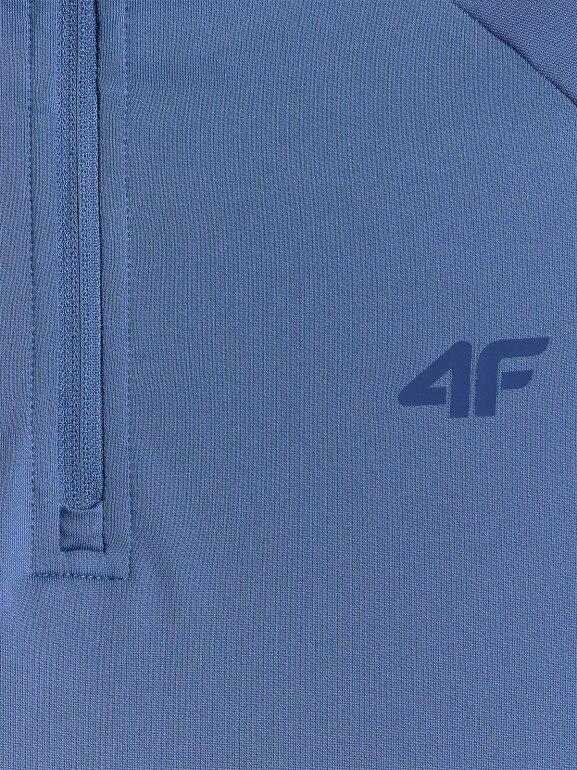 Chłopięca bluza treningowa 4F 4FJWSS26TFSWM689 - granatowa