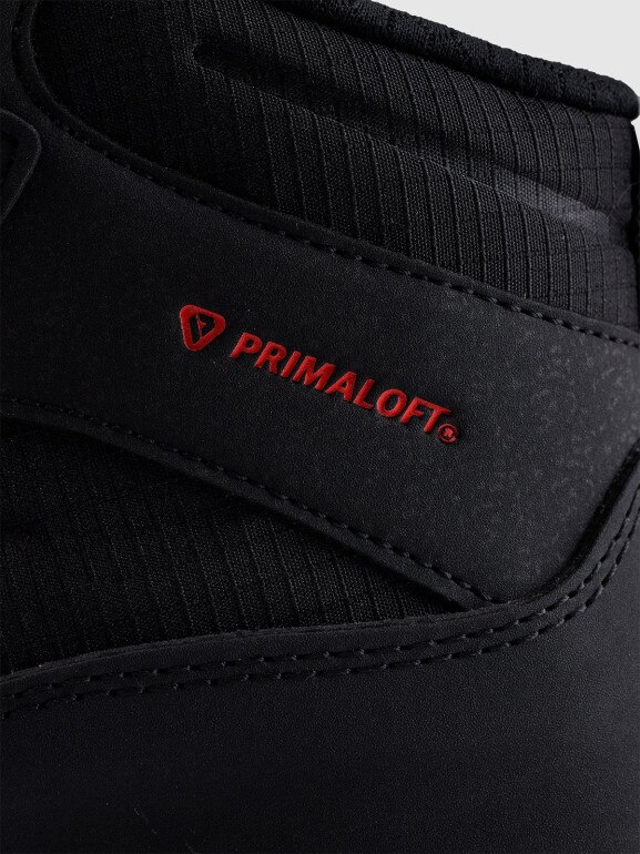 Chłopięce buty zimowe śniegowce 4F 4FJRAW25FSBSM034 - czarne