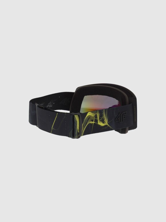 Chłopięce gogle narciarskie 4F 4FJWAW25AGOGM059 - multikolor