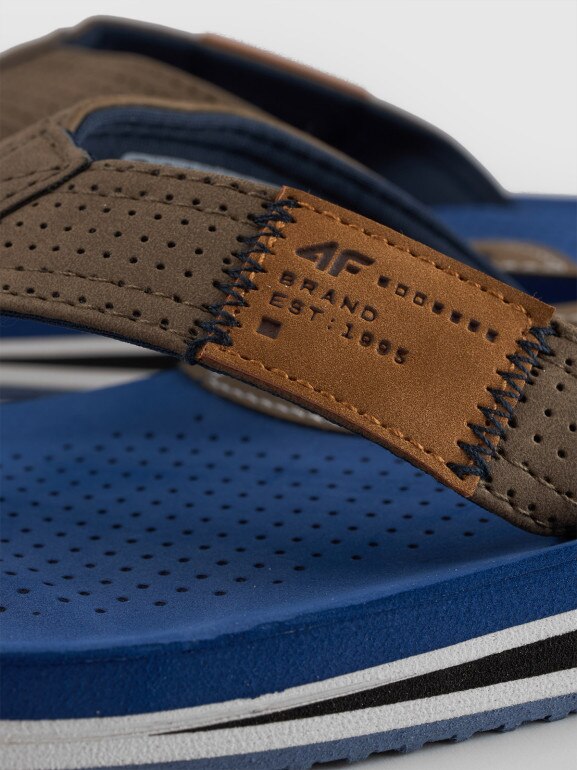 Chłopięce japonki 4F 4FJRSS25FFLIM201 - granatowe