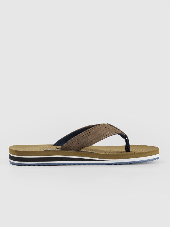 Chłopięce japonki 4F 4FJRSS25FFLIM201 - zielone