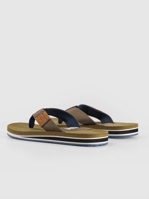 Chłopięce japonki 4F 4FJRSS25FFLIM201 - zielone