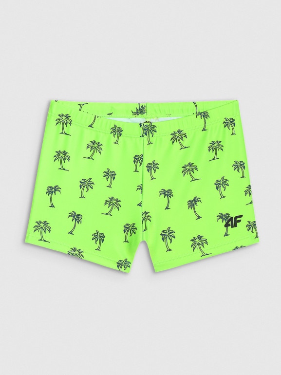 Chłopięce kąpielówki 4F C4FJWSS26USWTM072 - zielone