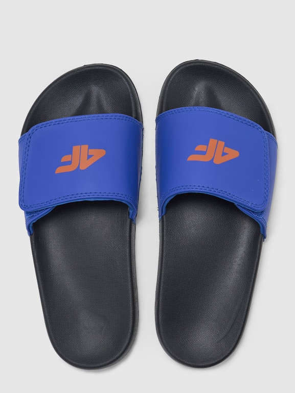 Chłopięce klapki 4F 4FJRMM00FSLIM012 - niebieskie