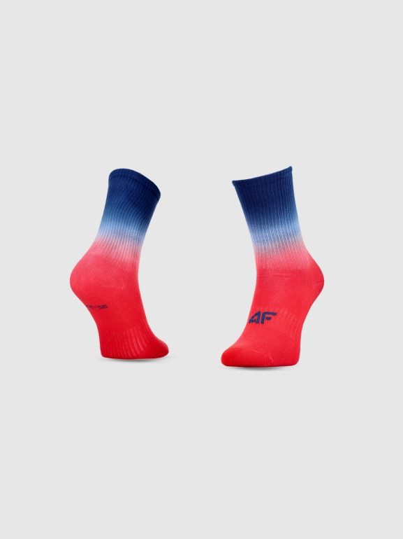 Chłopięce skarpetki casual (2-pack) 4F 4FJWSS25USOCM435 - multikolor