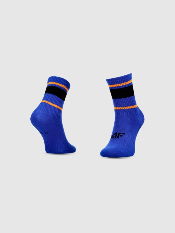 Chłopięce skarpetki casual (2-pack) 4F 4FJWSS25USOCM435 - multikolor