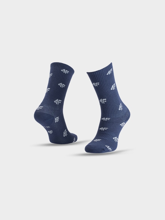 Chłopięce skarpetki wysokie (3-pack) 4F 4FJWAW25USOCM39 - multikolor