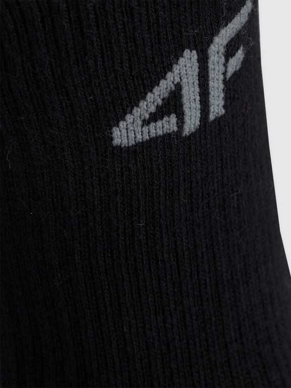 Chłopięce skarpetki wysokie (3-pack) 4F 4FJWAW25USOCM39 - multikolor