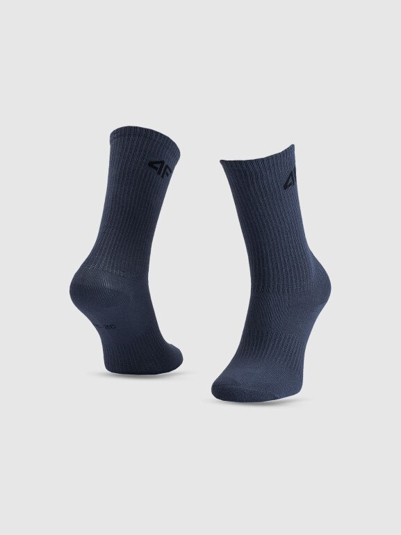 Chłopięce skarpetki wysokie (4-pack) 4F 4FJWAW25USOCM390 - multikolor
