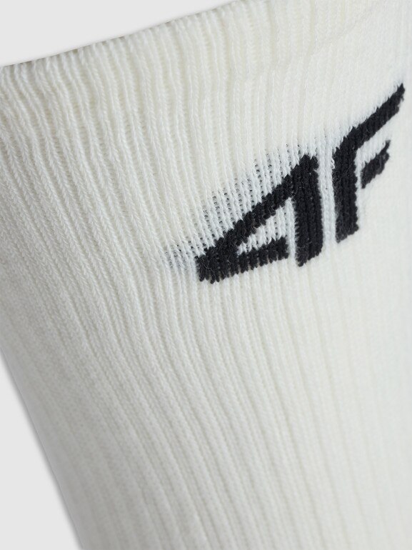 Chłopięce skarpetki wysokie (4-pack) 4F 4FJWAW25USOCM390 - multikolor