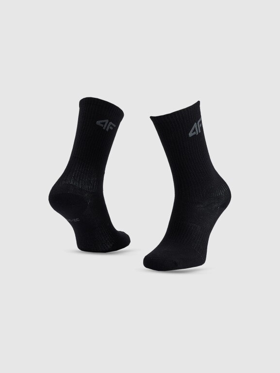Chłopięce skarpetki wysokie (4-pack) 4F 4FJWAW25USOCM390 - multikolor