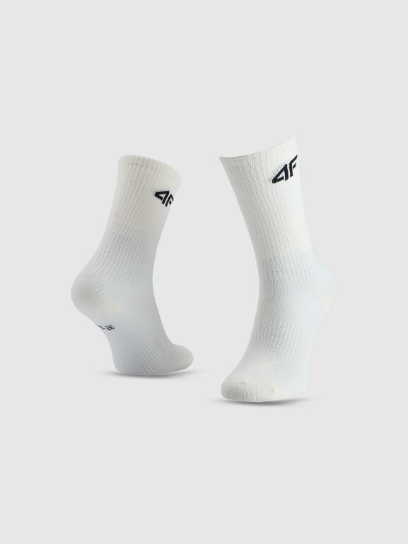 Chłopięce skarpetki wysokie (4-pack) 4F 4FJWAW25USOCM390 - multikolor