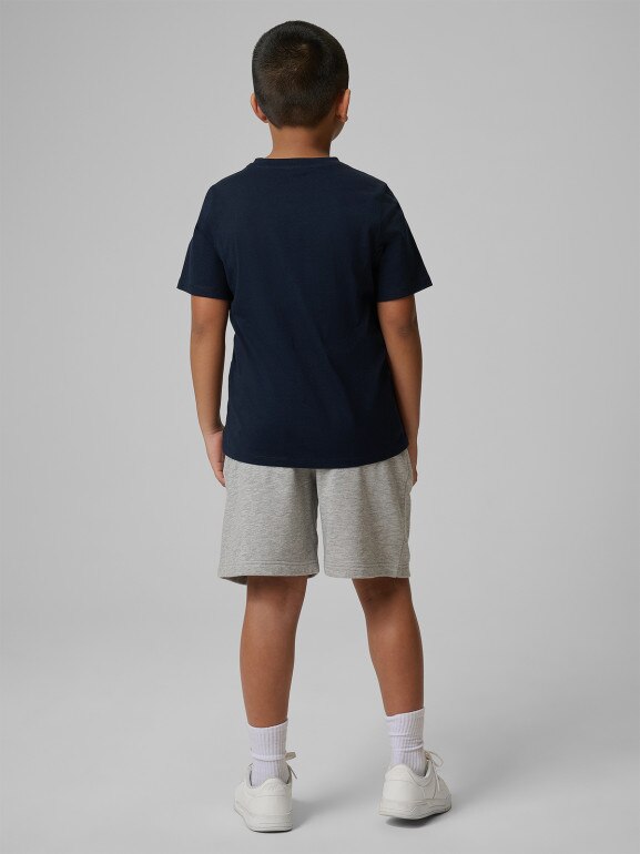 Chłopięce spodenki dresowe 4F 4FJRSS26TSHOM0866 - szare