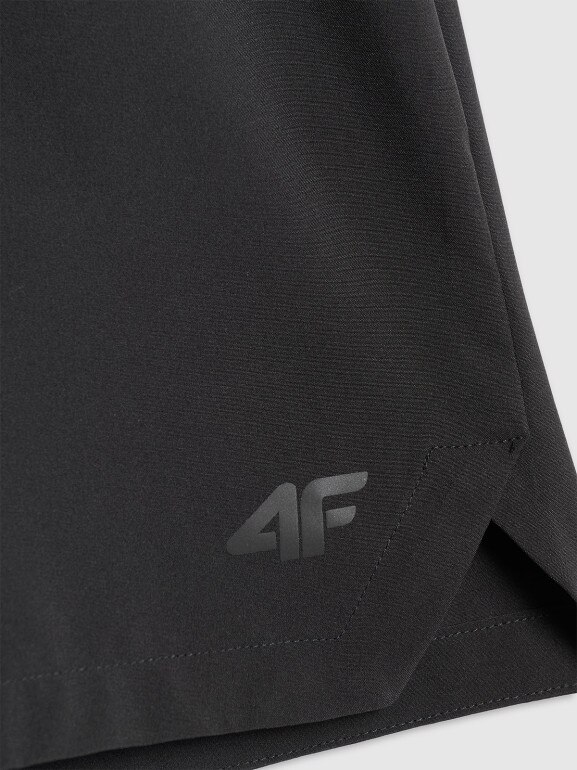 Chłopięce spodenki treningowe 4F 44FJRSS26TFSHM1751 - czarne
