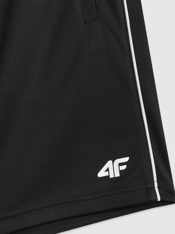 Chłopięce spodenki treningowe 4F 4FJRSS26TFSHM1693 - czarne