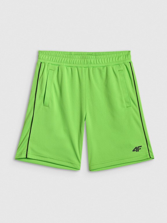 Chłopięce spodenki treningowe 4F 4FJRSS26TFSHM1693 - zielone