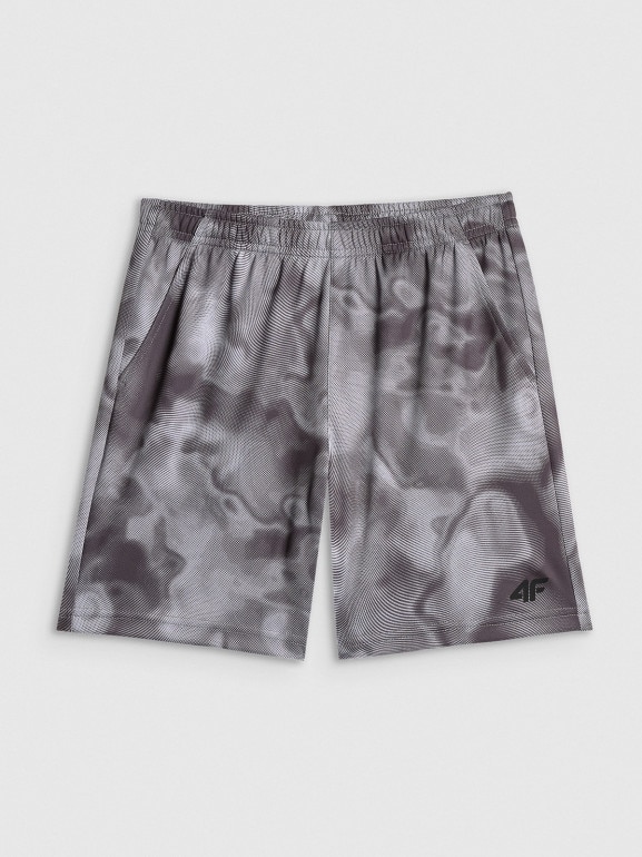 Chłopięce spodenki treningowe 4F 4FJWSS26TFSHM1388 - szare