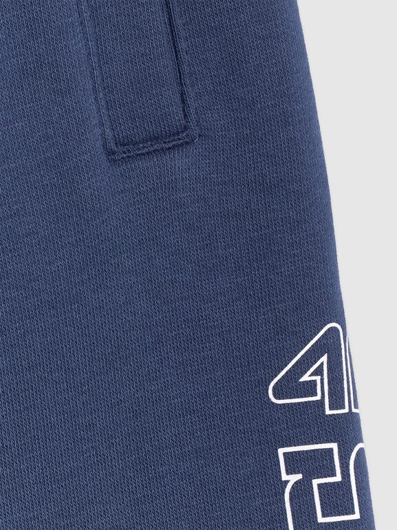 Chłopięce spodnie dresowe 4F 4FJRSS26TTROM1733 - granatowe