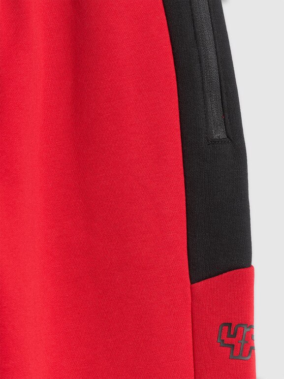 Chłopięce spodnie dresowe 4F 4FJRSS26TTROM1874 - czerwone