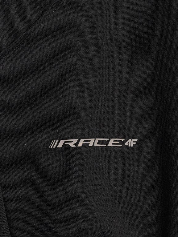 Chłopięce spodnie dresowe 4F 4FJRSS26TTROM1936 - czarne