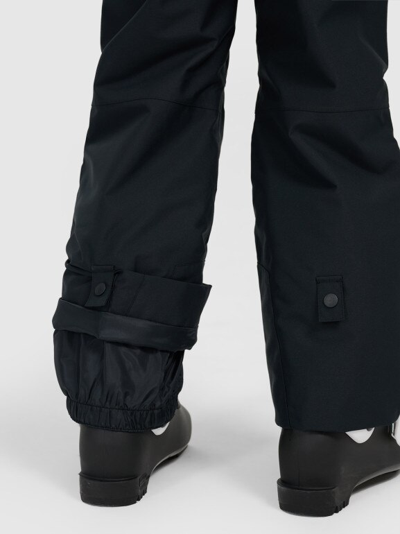 Chłopięce spodnie narciarskie 4F 4FJRAW25TFTRM1245 - czarne
