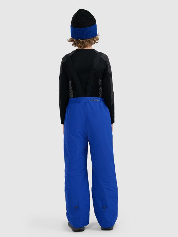 Chłopięce spodnie narciarskie 4F 4FJRAW25TFTRM1245 - niebieskie