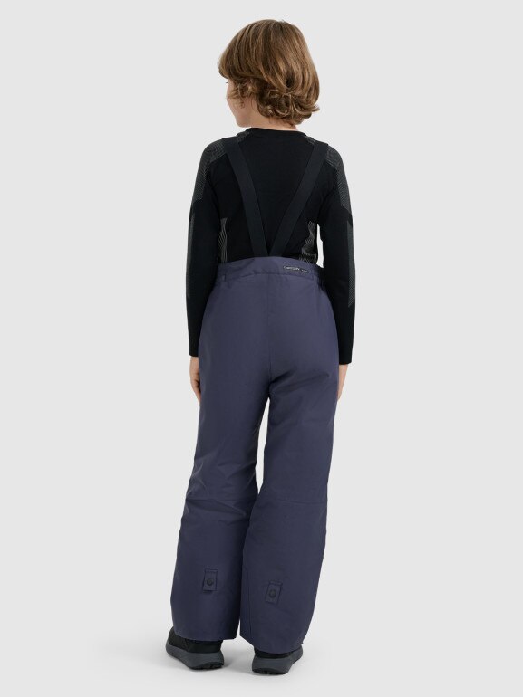 Chłopięce spodnie narciarskie 4F 4FJRAW25TFTRM1245 - szare