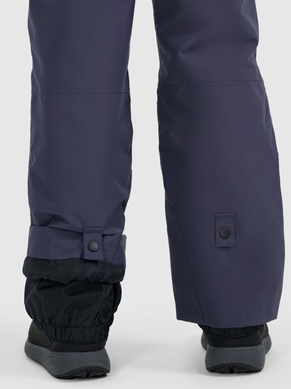 Chłopięce spodnie narciarskie 4F 4FJRAW25TFTRM1245 - szare