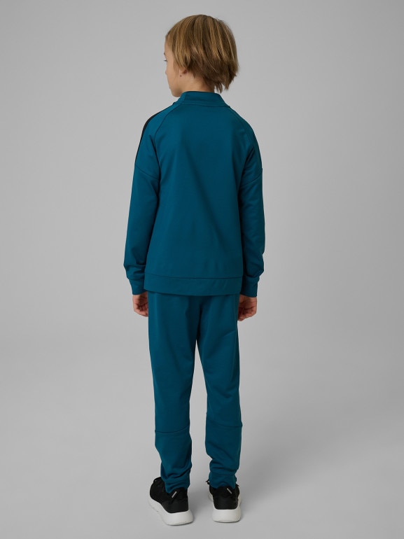 Chłopięce spodnie treningowe 4F 4FJRSS26TFTRM1460 - zielone