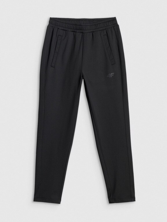 Chłopięce spodnie treningowe 4F 4FJRSS26TFTRM1461 - czarne