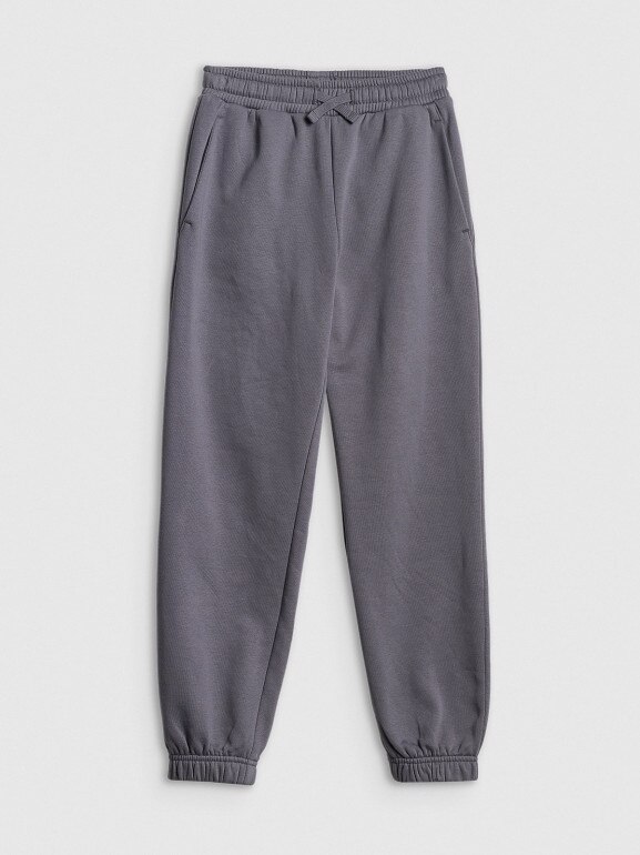 Chłopięcy komplet dresowy 4F 4FJRSS26TAPSM213 - szary