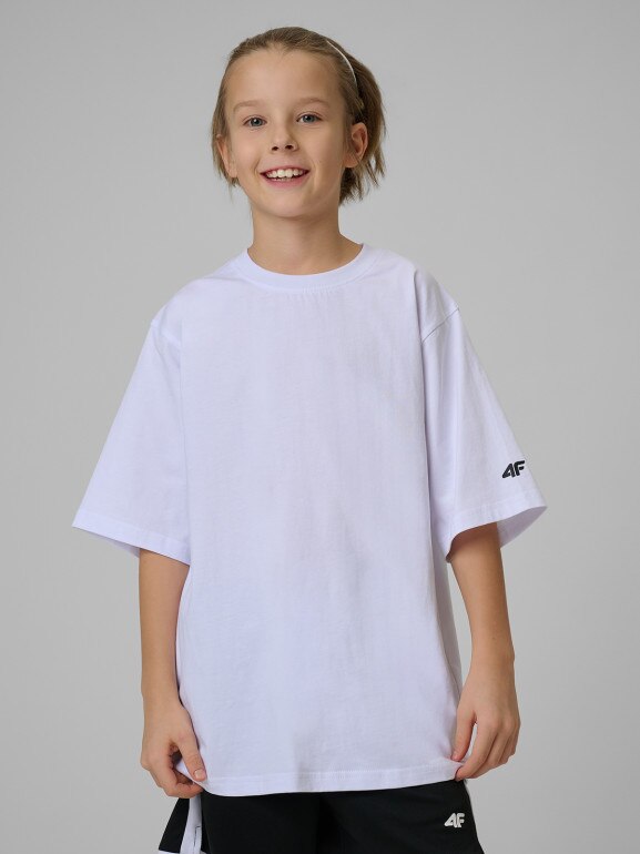 Chłopięcy komplet na WF 4F 4FJRSS26TAPSM190 - czarny