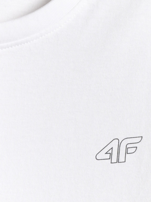Chłopięcy t-shirt basic (2-pack) 4F 4FJRSS26TTSHM4013 - multikolor