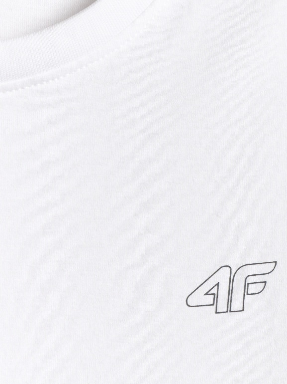 Chłopięcy t-shirt basic (2-pack) 4F 4FJRSS26TTSHM4013 - multikolor
