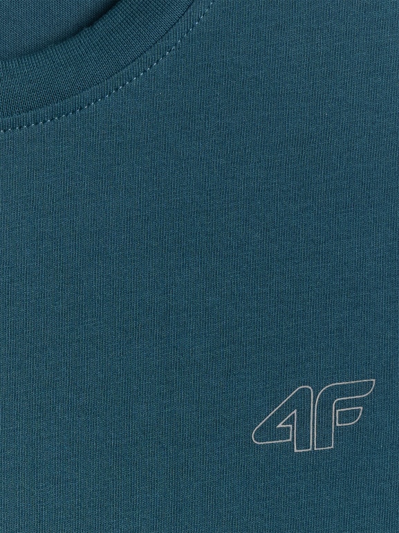Chłopięcy t-shirt basic (2-pack) 4F 4FJRSS26TTSHM4013 - multikolor