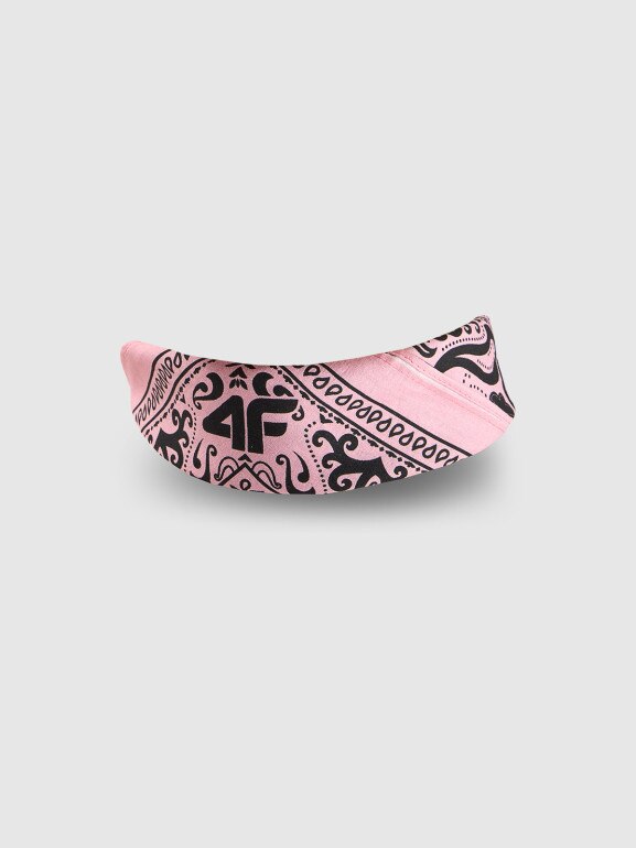 Dziecięca bandana 4F 4FJRAW25ABDAU130 - różowa