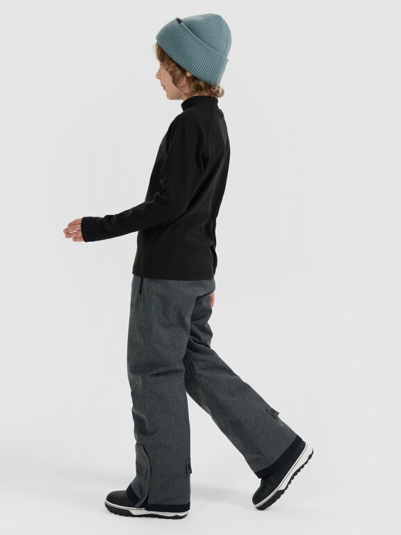 Dziecięca bielizna polarowa (góra) 4F 4FJRAW25UFLEU076 - czarna