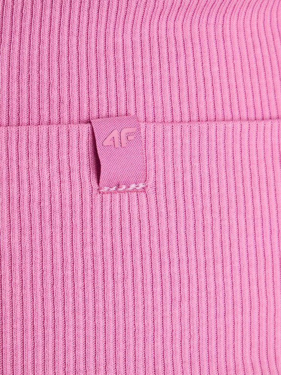 Dziecięca czapka beanie 4F 4FJRSS26ACAPU0766 - różowa