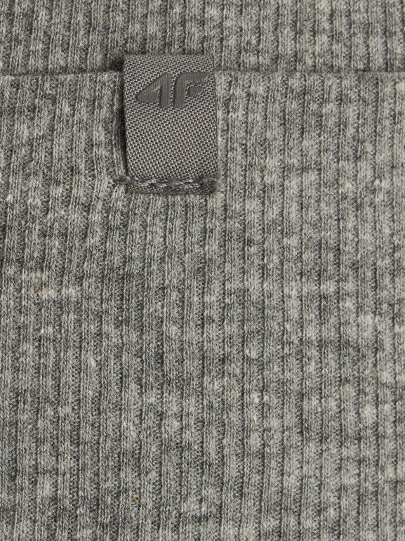 Dziecięca czapka beanie 4F 4FJRSS26ACAPU0766 - szara