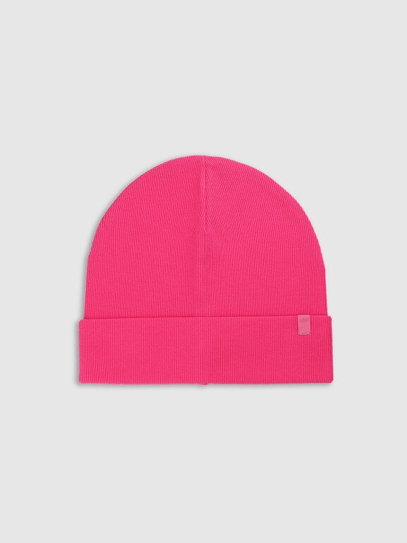 Dziecięca czapka beanie 4F 4FJWSS25ACAPU506 - różowa